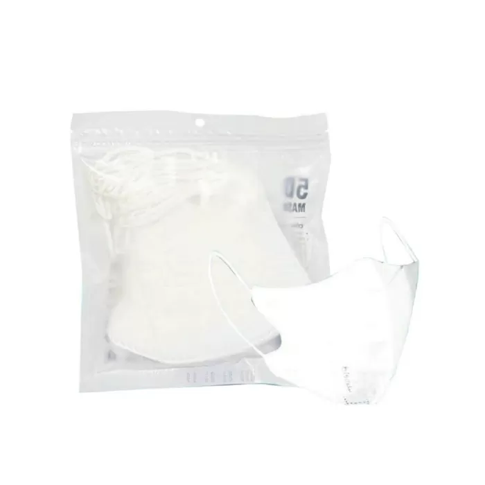Khẩu Trang 5D Mask Bisou Trắng Bịch 10 Cái